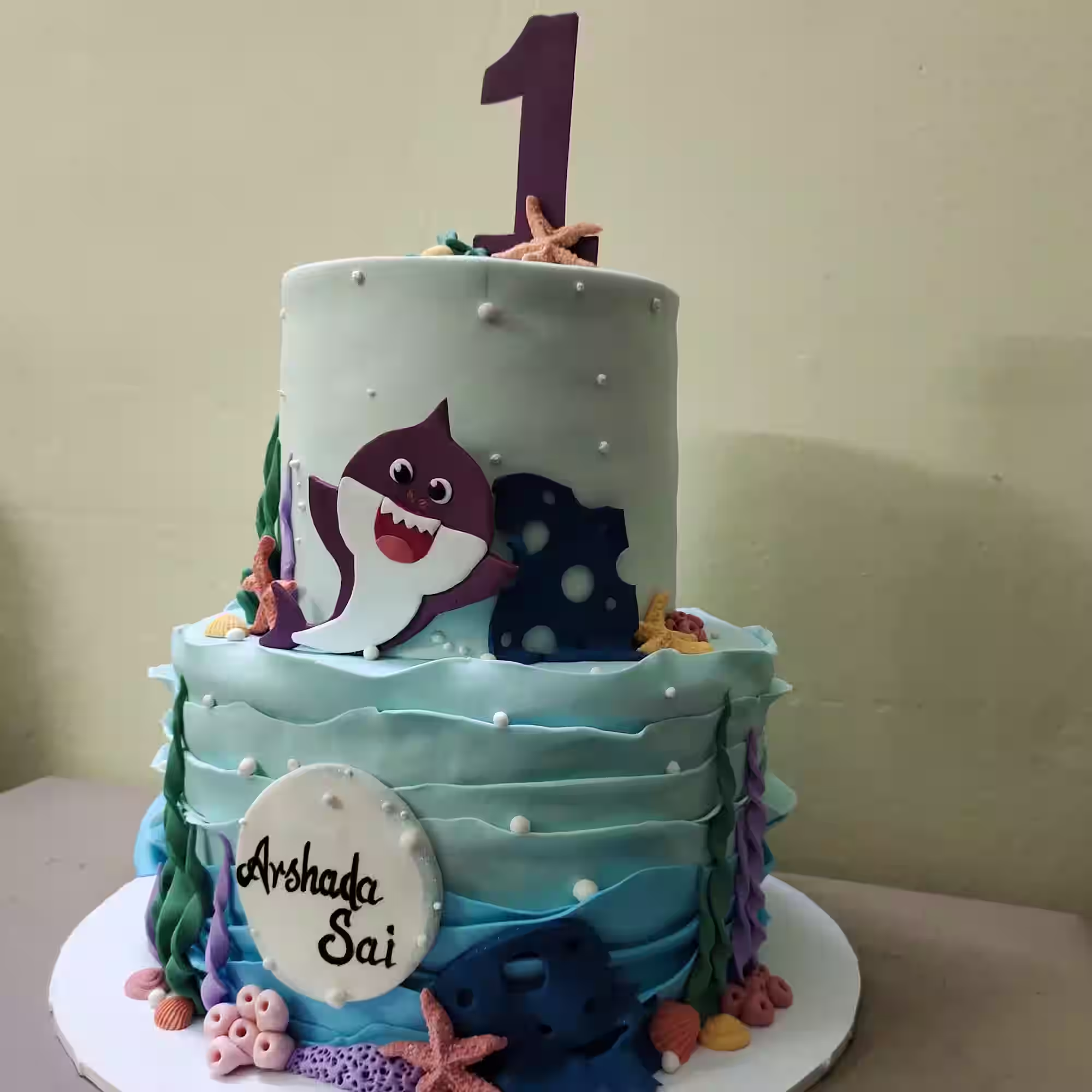 Ocean Adventure Birthday Cake — original Noel’s photograph