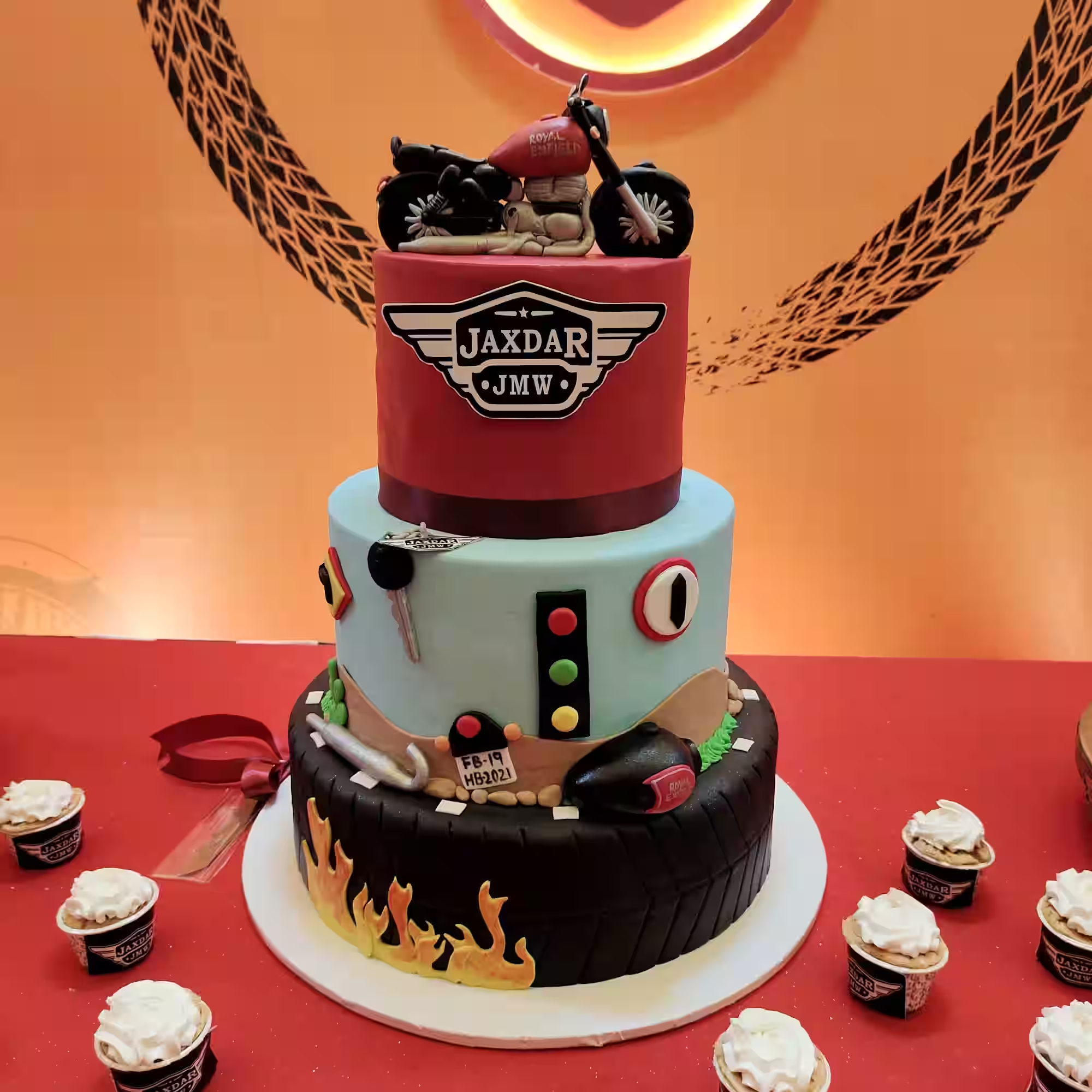Motorcycle Celebration Cake — original Noel’s photograph