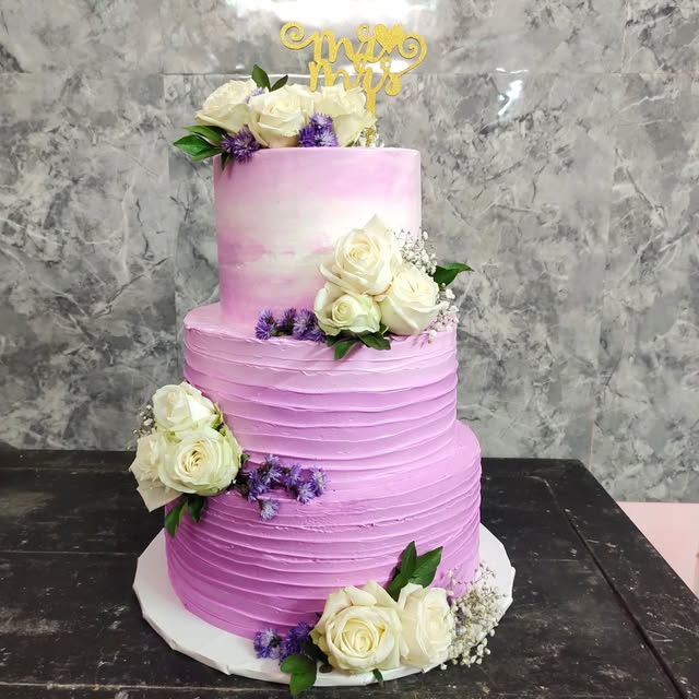 Lavender Roses Cake — Noel’s original cake